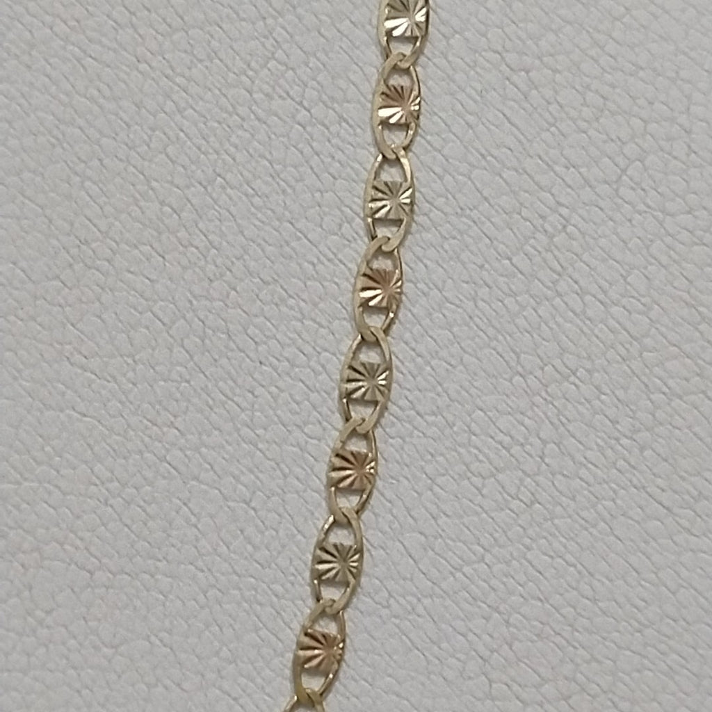 CADENA TEJIDO MARINERO 3.91GR 60 CM (NUEVO)