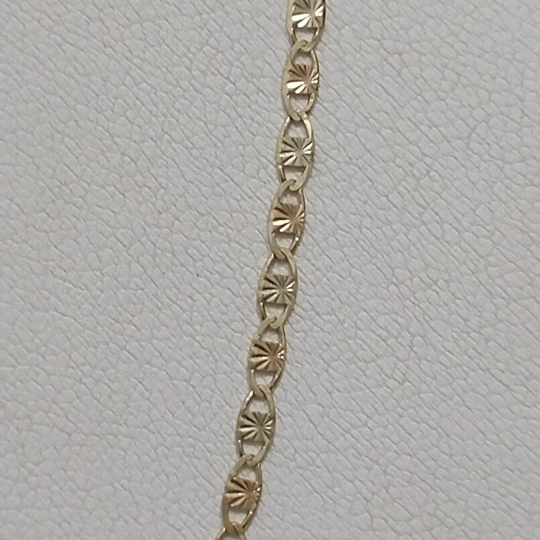 CADENA TEJIDO MARINERO 3.91GR 60 CM (NUEVO)