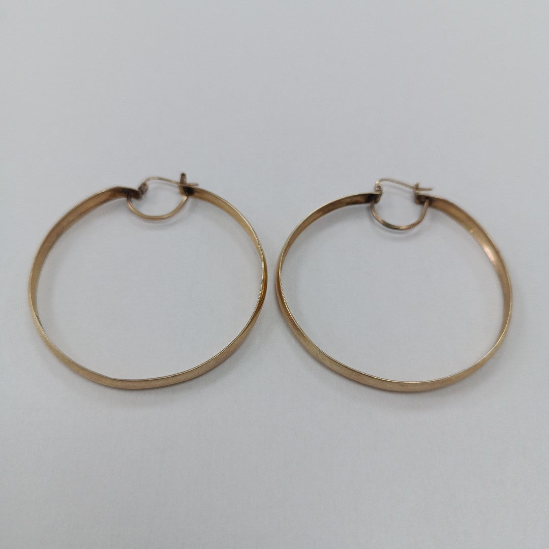 ARRACADAS PAR ORO 14 K 8.9 GRMS (SEMINUEVO)