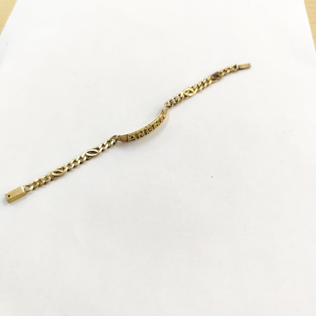 ESCLAVA ORO 14 K 10.5 GRMS (SEMINUEVO)
