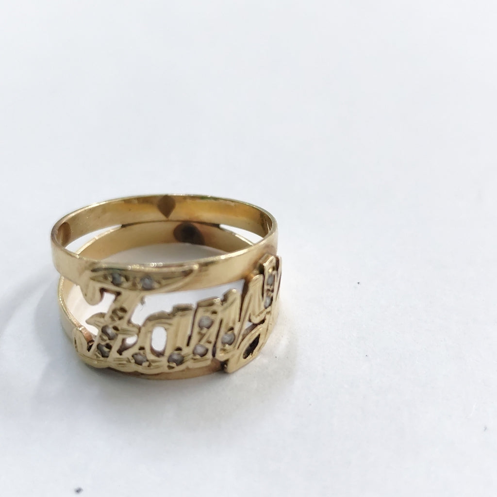 ANILLITO ORO 14 K 3.2 GRMS (SEMINUEVO)