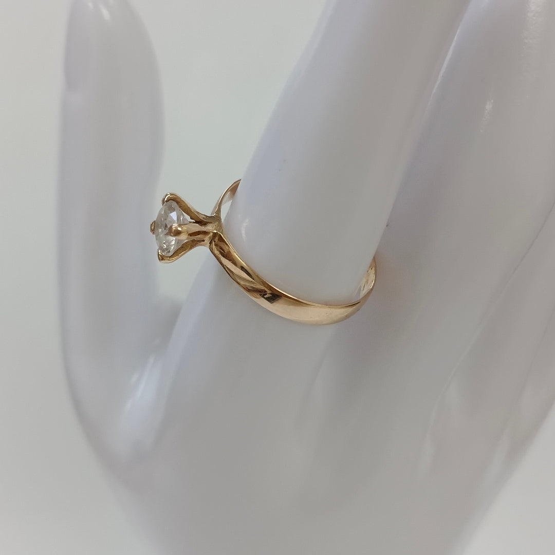 SOLITARIO ORO 14 K 2.3 GRMS (SEMINUEVO)