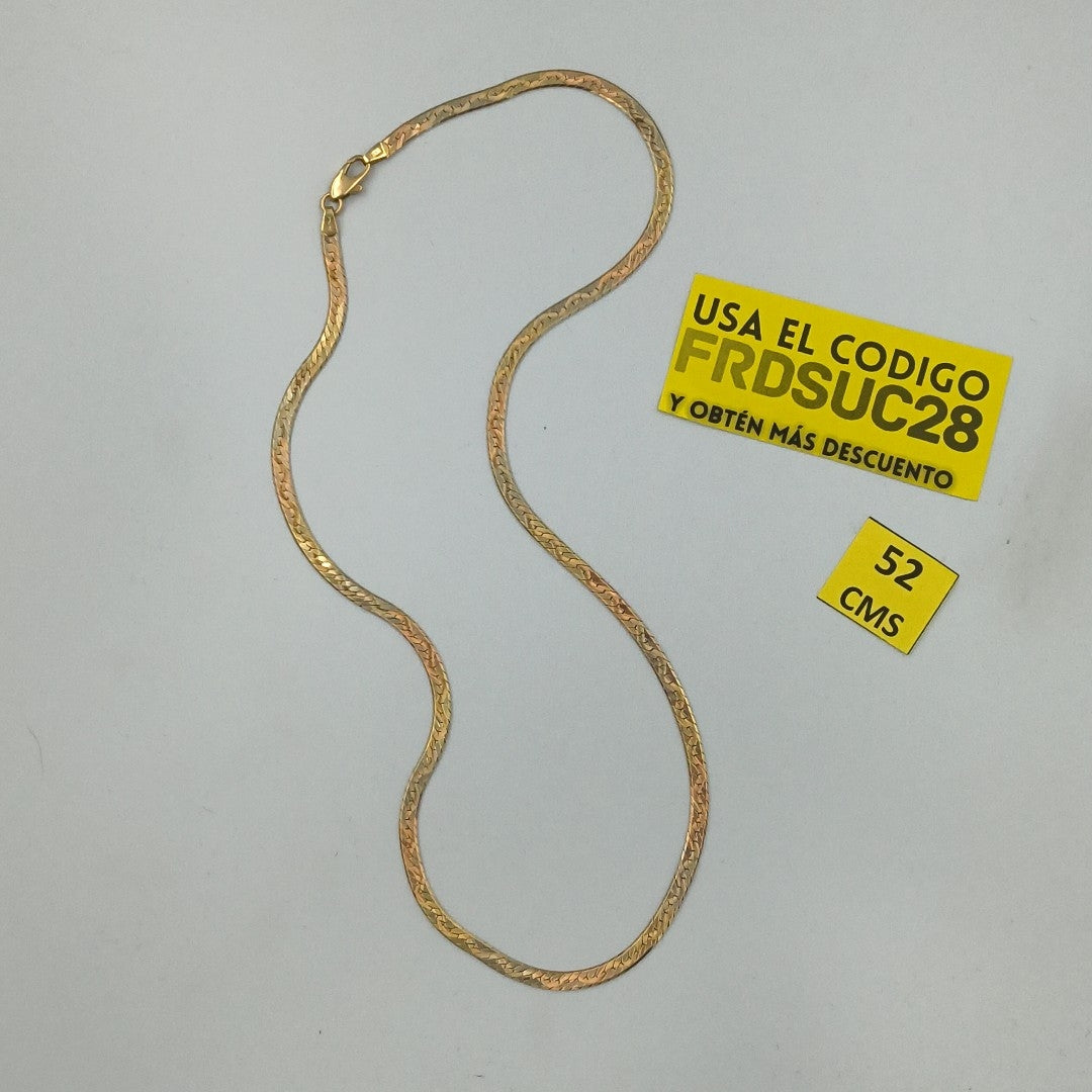 CADENA ORO 14 K 15.3 GRMS (SEMINUEVO)