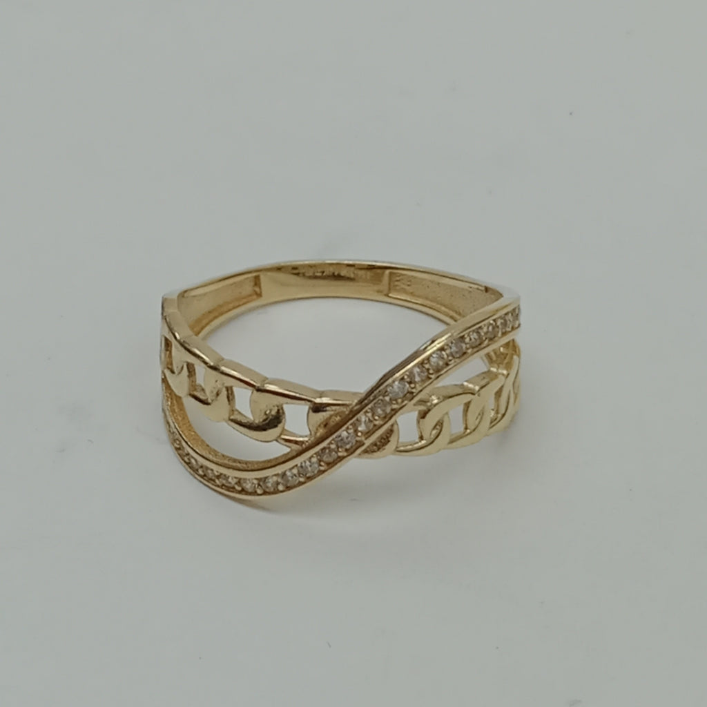 ANILLOS DAMA ORO 14K 2 (NUEVO)