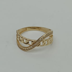 ANILLOS DAMA ORO 14K 2 (NUEVO)