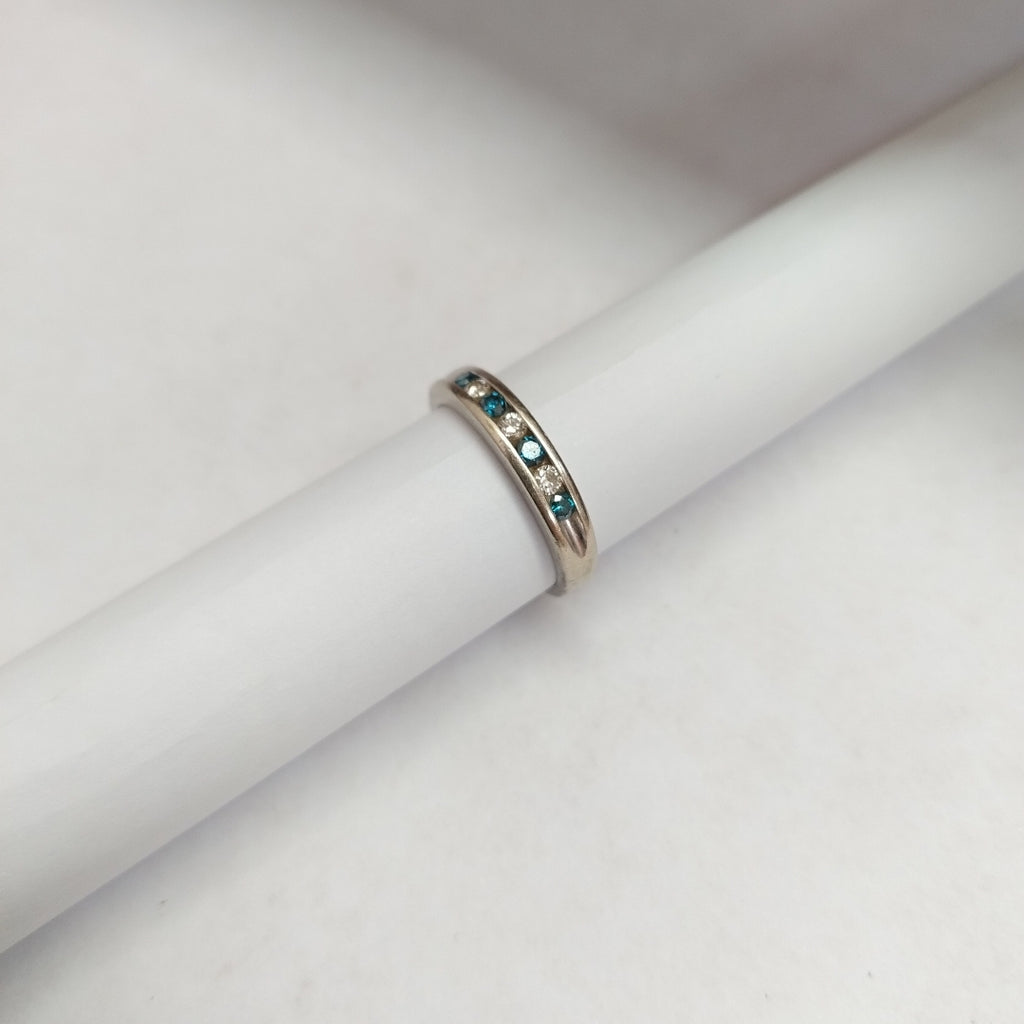 MEDIA CHURUMBELA ORO BLANCO 14 K 4,40 GRMS (SEMINUEVO)
