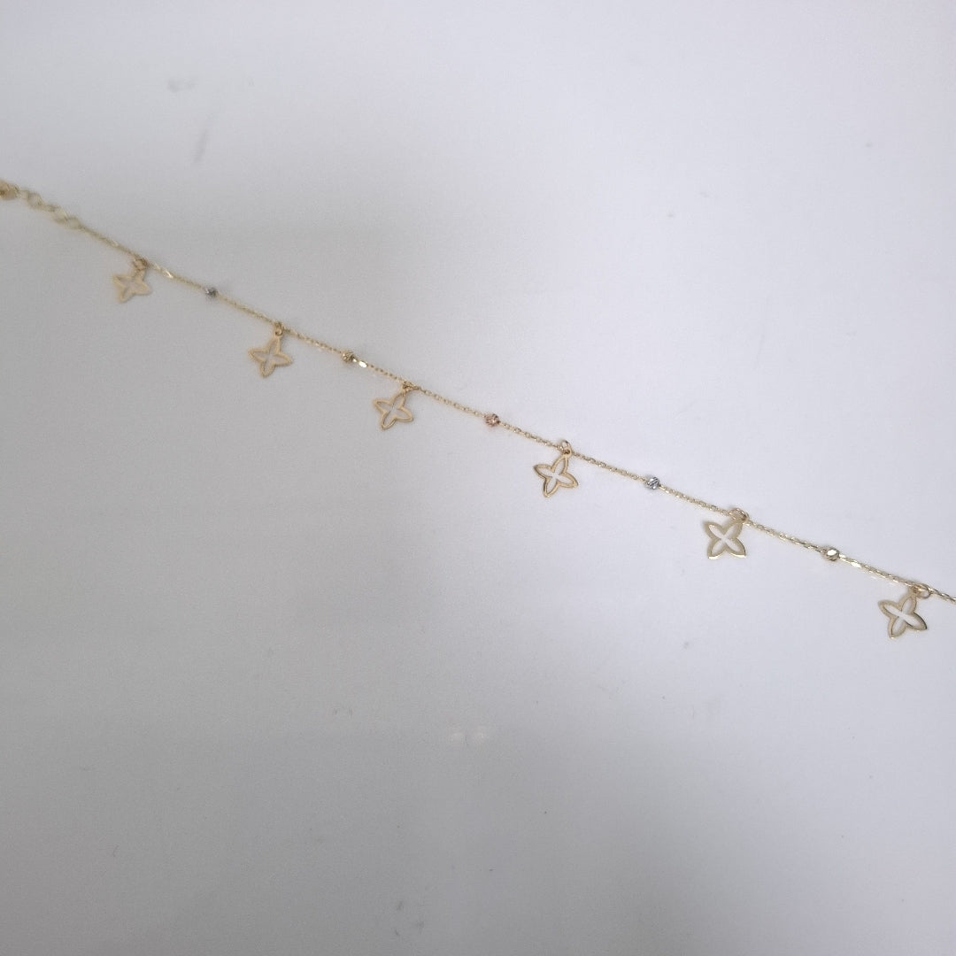 PULSERAS DAMA ORO 14K 1.1 (NUEVO)