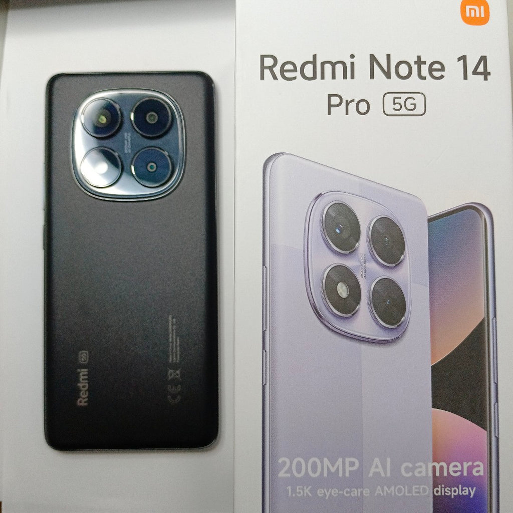 CELULAR XIAOMI REDMI NOTE 14 PRO 5G 24090RA29G (2025) 256 GB 8 GB RAM (SEMINUEVO)