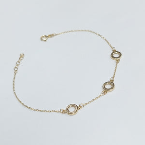 PULSERAS DAMA ORO 14K 1.3 (NUEVO)