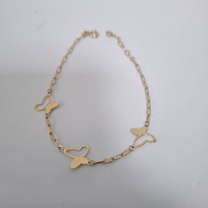 PULSERAS DAMA ORO 14K 1.4 (NUEVO)