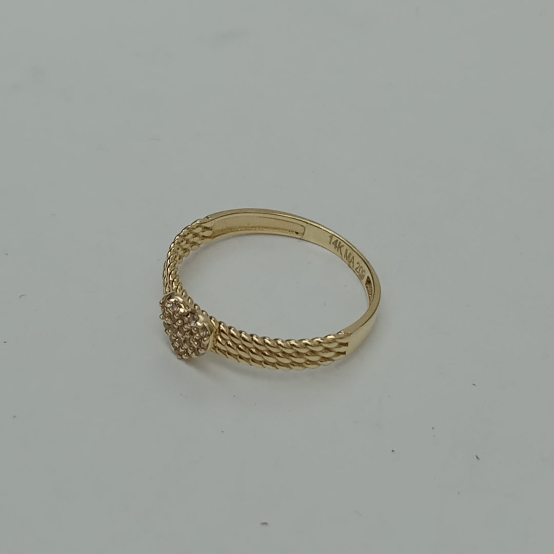 ANILLOS DAMA ORO 14K 1.5 (NUEVO)