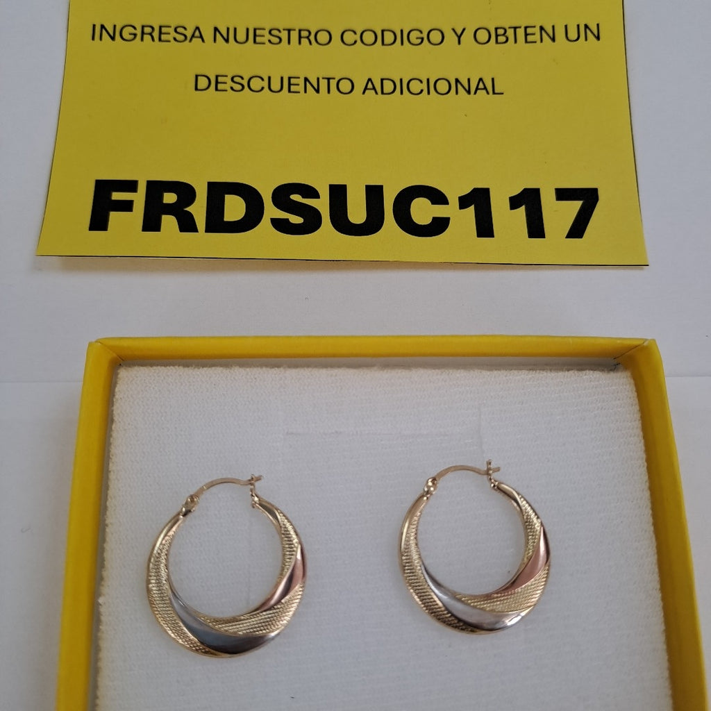 ARRACADAS ORO 10K 1.2 (NUEVO)