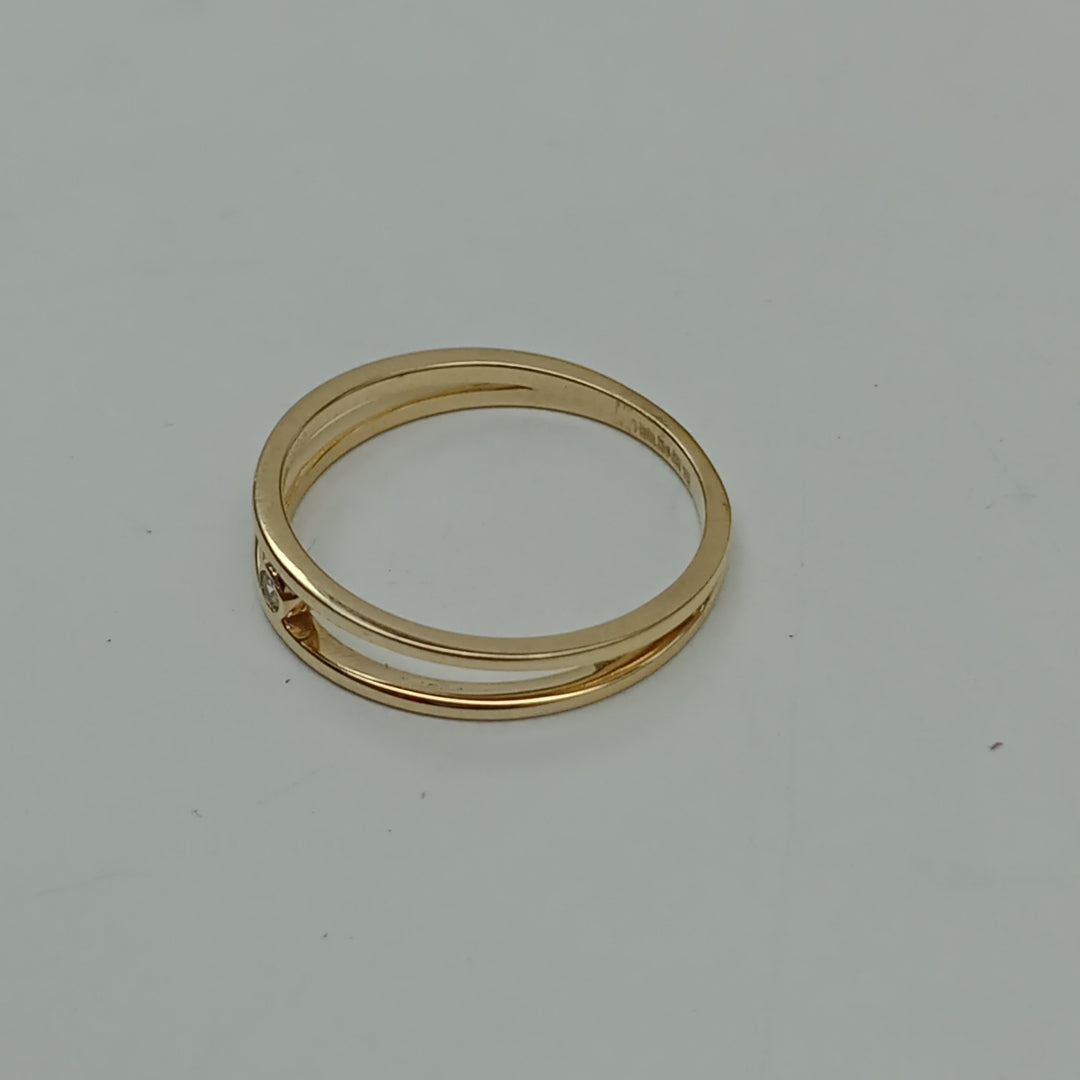 ANILLOS DAMA ORO 14K 1.6 (NUEVO)