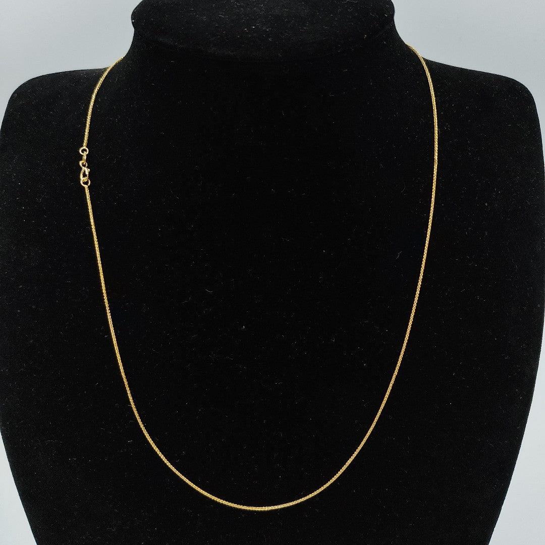 CADENA ORO 14 K 1,70 GRMS (SEMINUEVO)