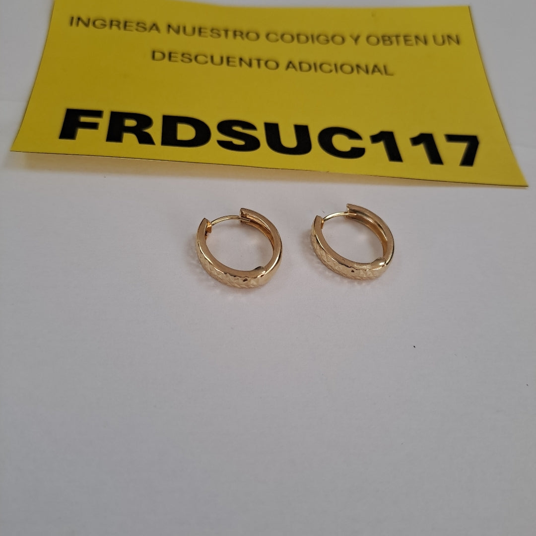 HUGGIES ORO 14K 1.6 (NUEVO)