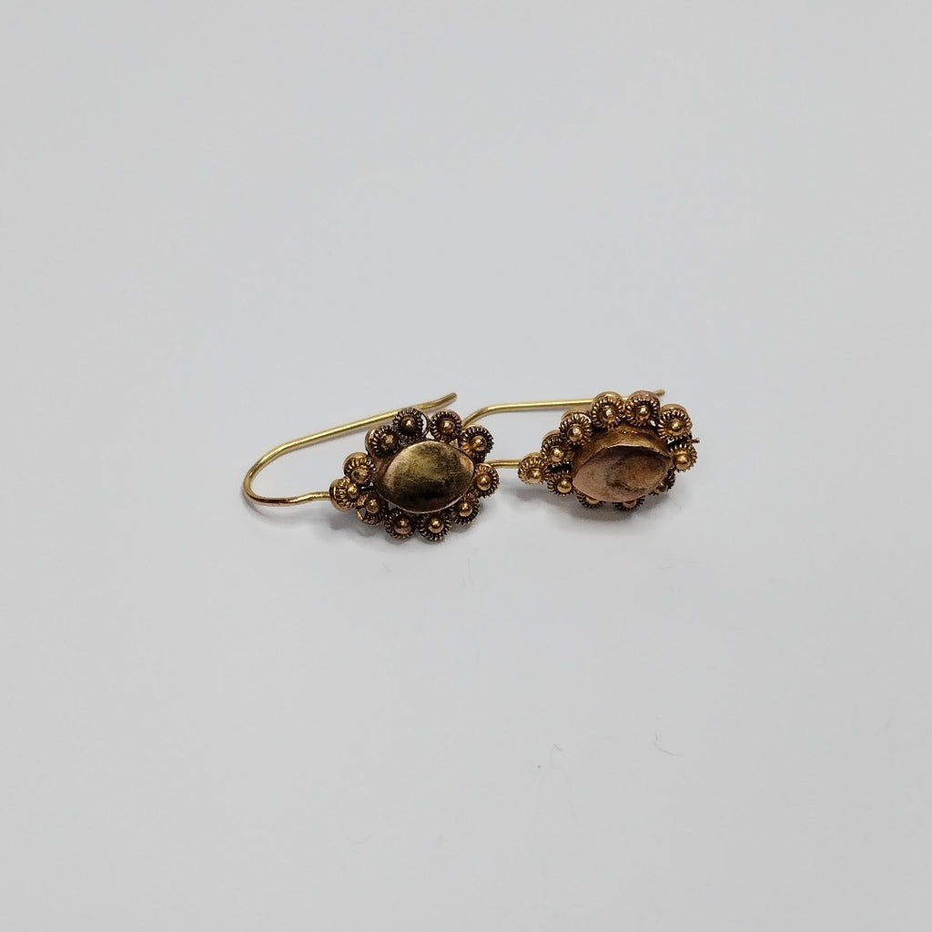 ARETES PAR ORO 8 K 1,30 GRMS (SEMINUEVO)