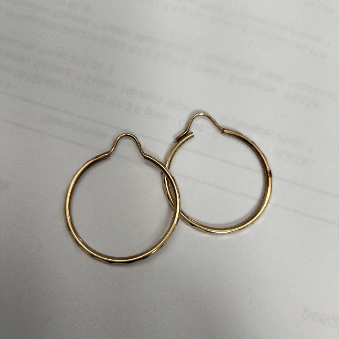 ARRACADAS PAR ORO 14 K 1,40 GRMS (SEMINUEVO)