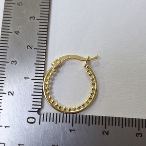 ARRACADAS ORO 14K 1.6 (NUEVO)