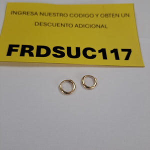 HUGGIES ORO 14K 1.1 (NUEVO)