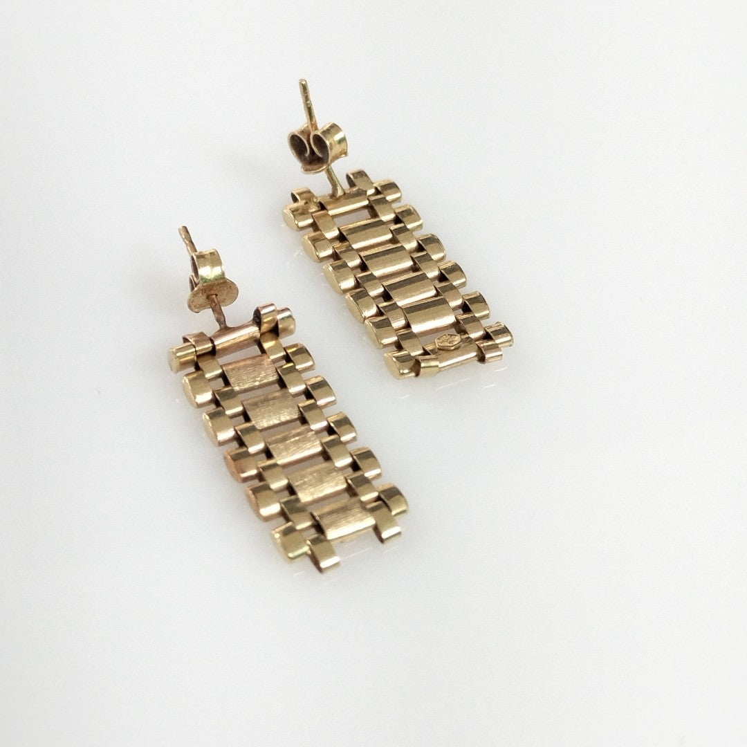 ARETES PAR ORO 10 K 3.5 GRMS (SEMINUEVO)