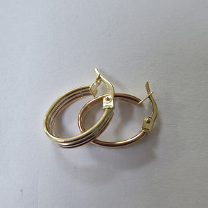 ARRACADAS ORO 14K 1.5 (NUEVO)