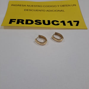 HUGGIES ORO 14K 1.1 (NUEVO)