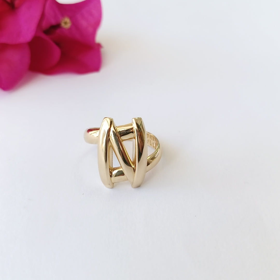 ANILLOS DAMA ORO 14K 2 (NUEVO)