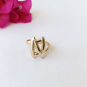 ANILLOS DAMA ORO 14K 2 (NUEVO)