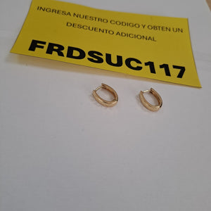 HUGGIES ORO 14K 1.1 (NUEVO)
