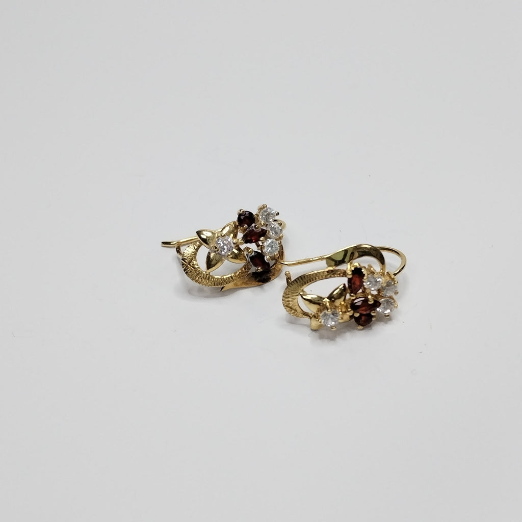 ARETES PAR ORO 14 K 3.1 GRMS (SEMINUEVO)