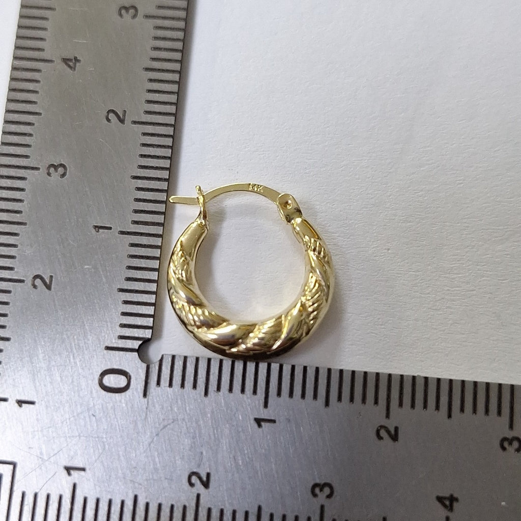 ARRACADAS ORO 14K 0.9 (NUEVO)