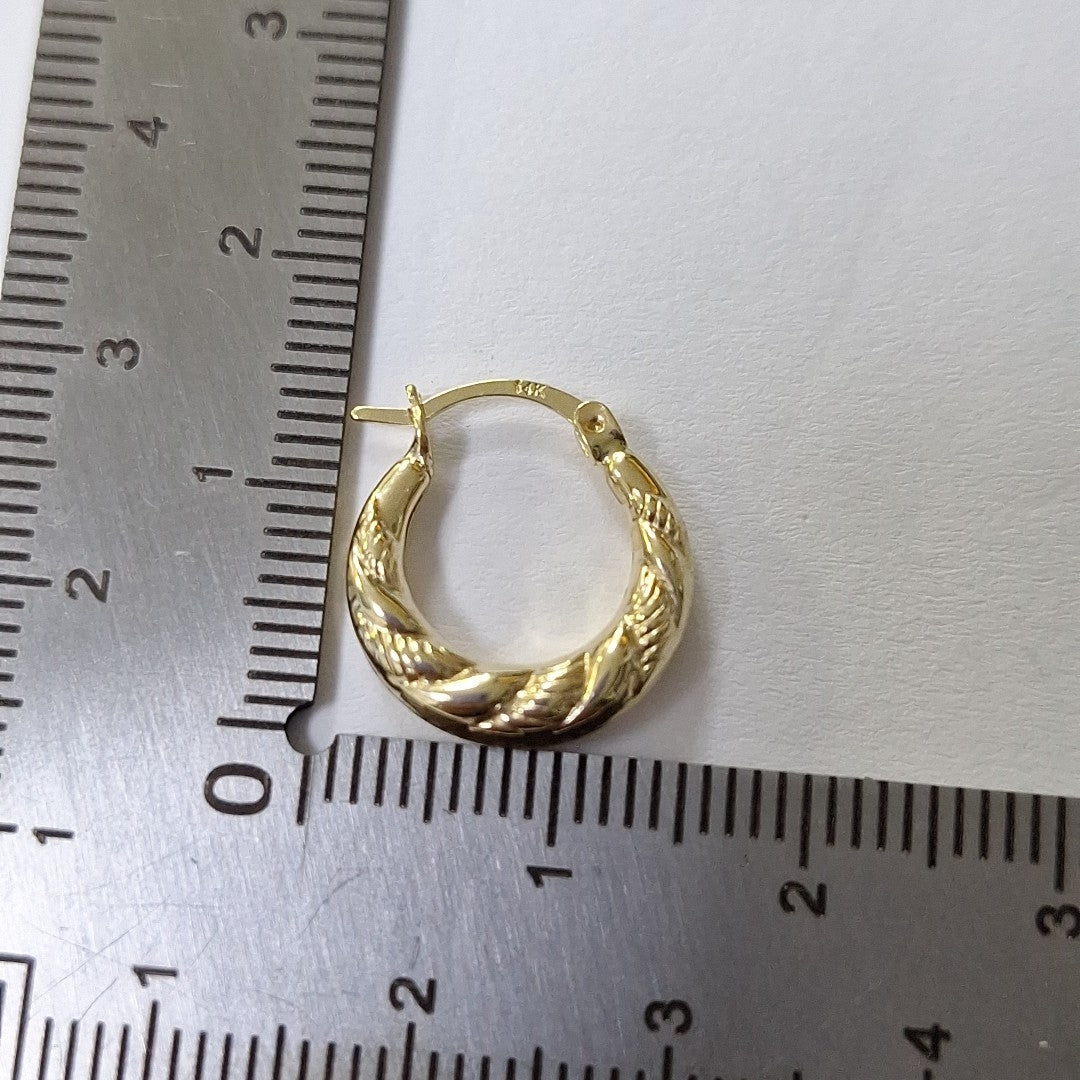 ARRACADAS ORO 14K 0.9 (NUEVO)