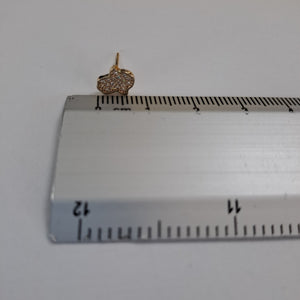 BROQUELES ORO 14K 1.3 (NUEVO)