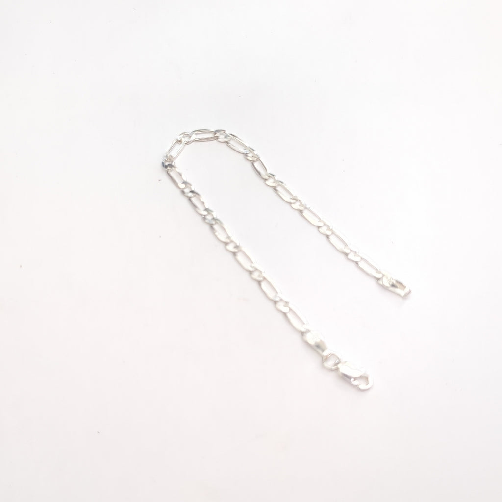 PULSERA TEJIDO 1X1 PLATA .925 18 CM 3.5 GR (NUEVO)