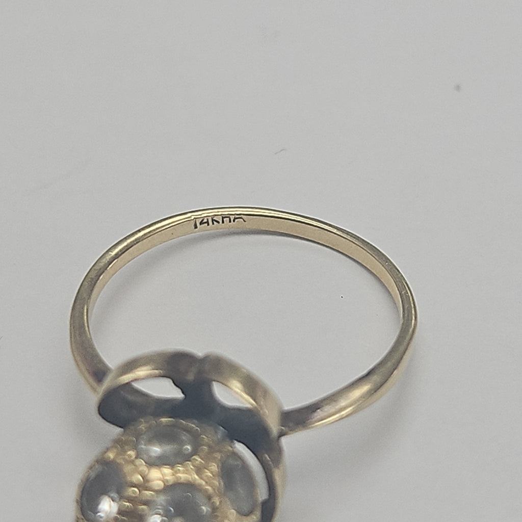 ANILLITO ORO 14 K 4 GRMS (SEMINUEVO)