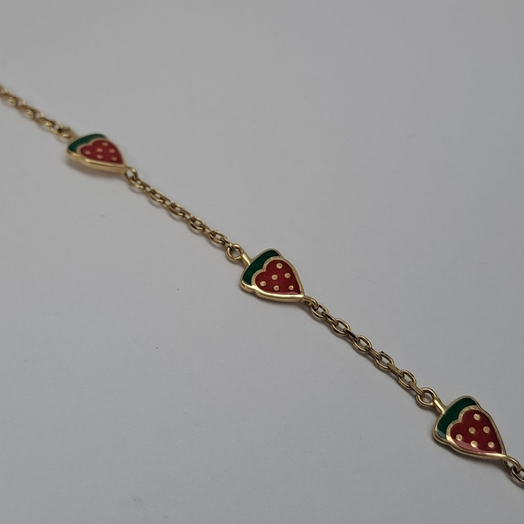 PULSERAS DAMA ORO 14K 3 (NUEVO)