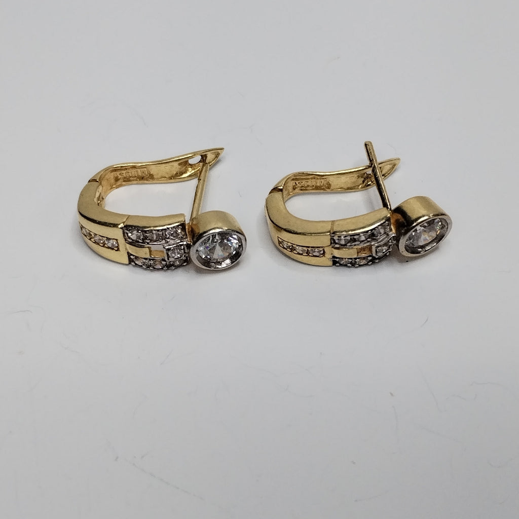 ARETES PAR ORO 14 K 4.8 GRMS (SEMINUEVO)