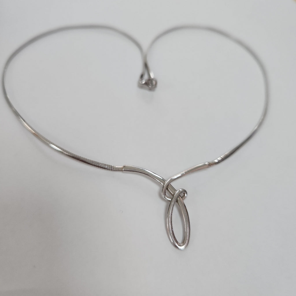 GARGANTILLA ORO BLANCO 14 K 7.9 GRMS (SEMINUEVO)