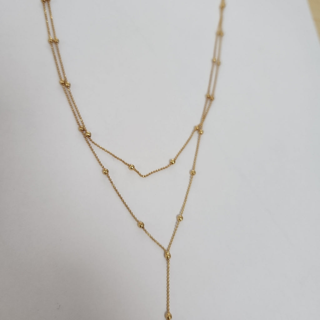 GARGANTILLA ORO 14 K 3.4 GRMS (SEMINUEVO)
