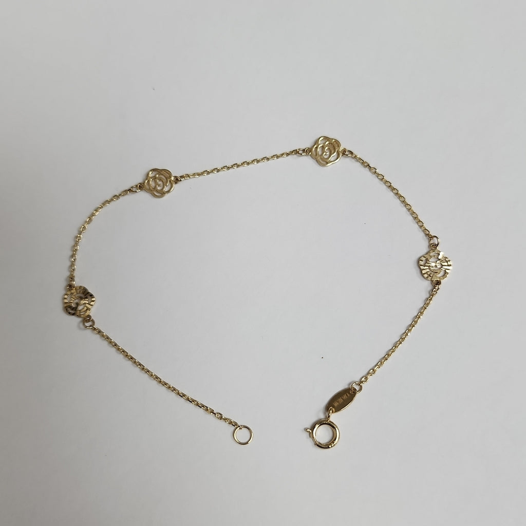 PULSERAS DAMA ORO 14K 1.2 (NUEVO)