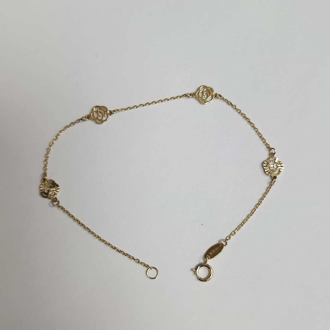 PULSERAS DAMA ORO 14K 1.2 (NUEVO)