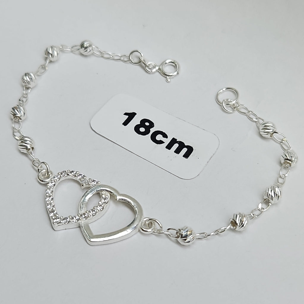 PULSERA TEJIDO TEJIDO ESPECIAL PLATA .925 18 CM 4 GR (NUEVO)