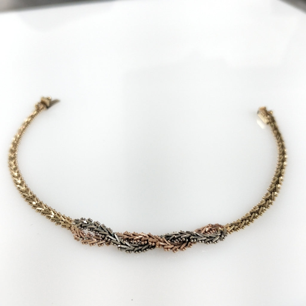 PULSERA ORO 14 K 7.4 GRMS (SEMINUEVO)