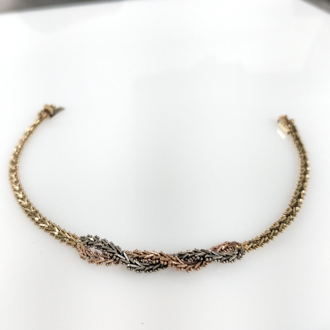 PULSERA ORO 14 K 7.4 GRMS (SEMINUEVO)