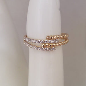 ANILLOS DAMA ORO 14K 1.5 (NUEVO)