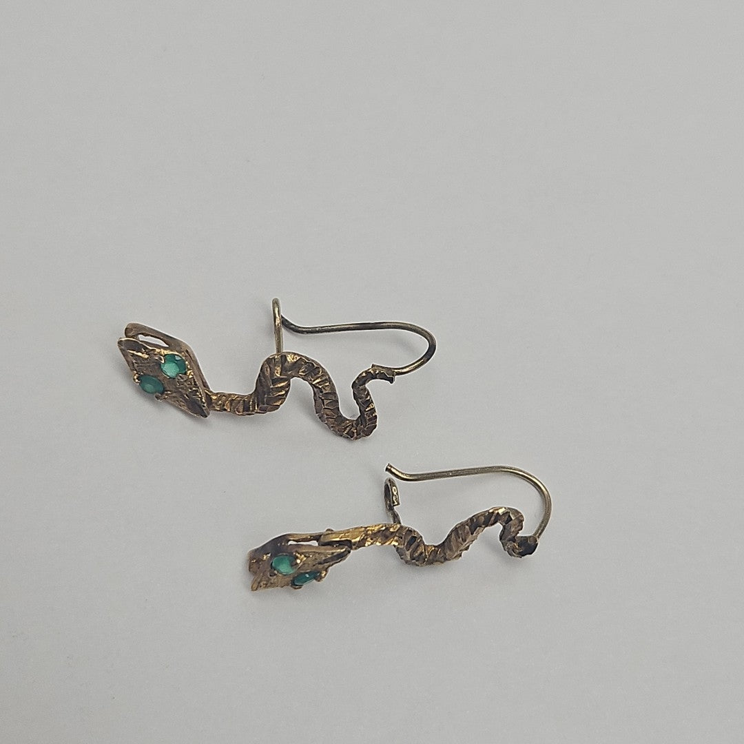ARETES PAR ORO 8 K 2 GRMS (SEMINUEVO)