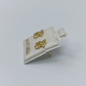 BROQUELES ORO 14K 0.8 (NUEVO)