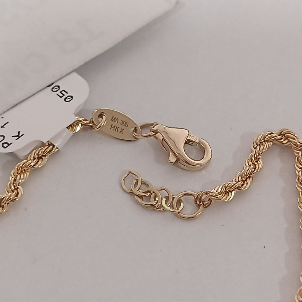 PULSERAS DAMA ORO 14K 1.6 (NUEVO)