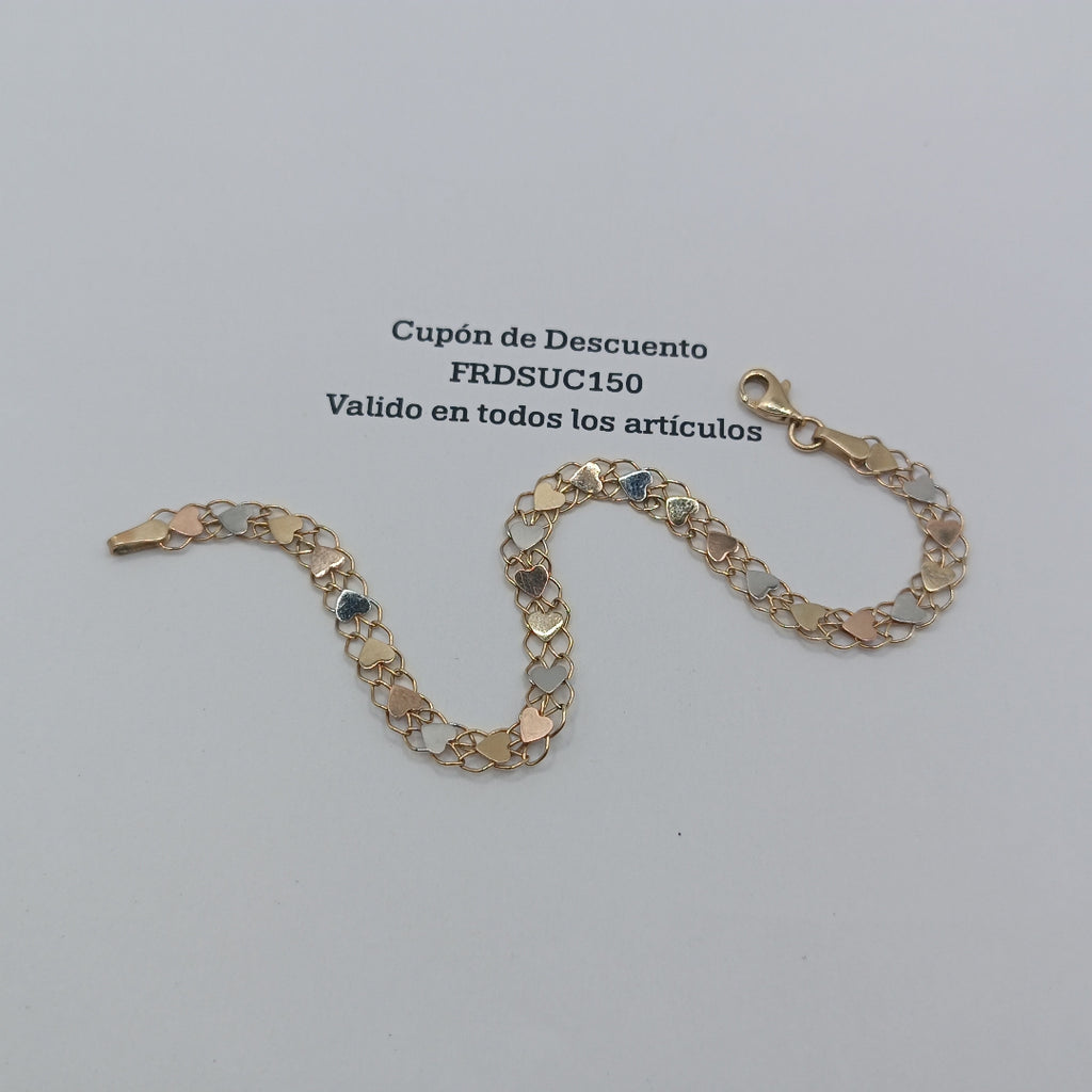 PULSERA ORO 10 K 2.6 GRMS (SEMINUEVO)