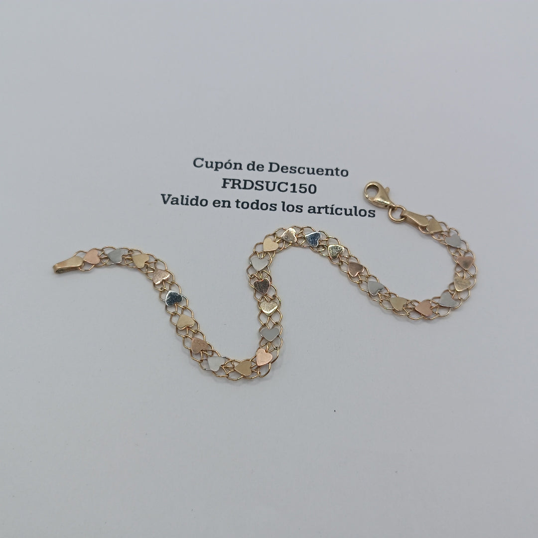 PULSERA ORO 10 K 2.6 GRMS (SEMINUEVO)